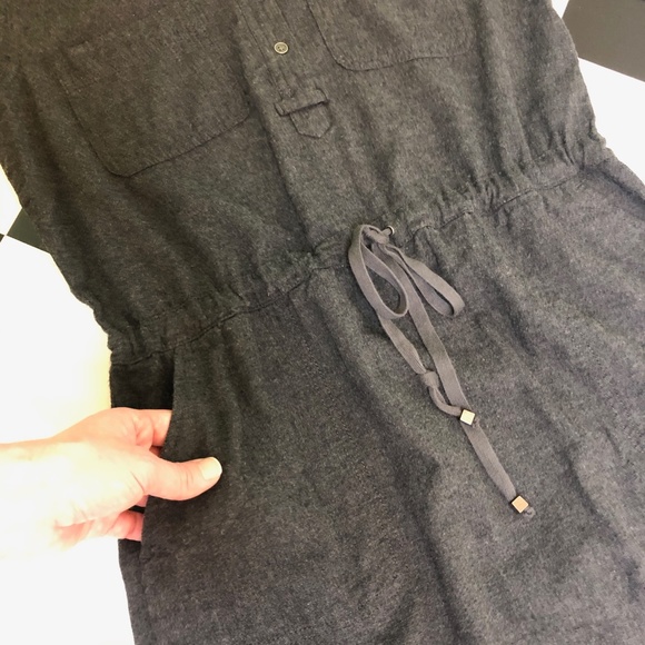 $FINAL$ [XS] Lou & Grey Dropped Waist Drawstring Dress - Picture 4 of 7